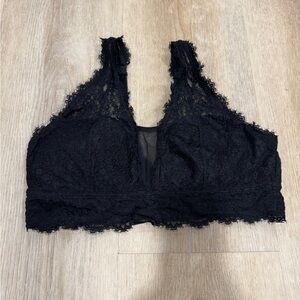 Aerie Black Lace Bralette